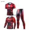 Trainingspakken voor heren Trainingspak voor heren Gym Fitness Tight Skin Compression Sport Suit Heren MMA Rashguard Body Building Fitness Hardlopen Sport Boksen Sets J230720