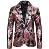 Мужские костюмы Blazers Baroque Mens Luxury Sequin Kacket