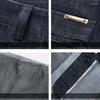 Hommes Jeans Hommes Cargo Denim Pantalon Régulier Coupe Ample Multi Poches Classique Lavé Militaire Porter Grande Taille 38 40 42 V7A1J012