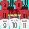 23 24 PULISIC KOCHE voetbalshirts 2023 2024 GIROUD DE KETELAERE Rafa LEAO THEO thuisvoetbalshirt speciaal vierde 4e heren kindertenue uniform