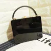 LANSO Fashion Small Square Bag Female Acrylic Evening Bags Glasses Lips Women Personality Wedding Clutch Purse Sisters Party Bag2407