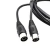 Computer Cables Connectors 7-контактный DIN MIDI CABLEAL MALE TO CONTROLLER ИНТЕРФЕР ФАНДЕР ПЕРЕДАЧА.