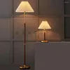 Stehlampen Amerikanische Lampe Vintage Plissee Stoff Stehleuchten Wohnzimmer Arbeitszimmer Schlafzimmer Home Design E27 Nachtlicht