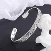 Nouvelle Arrivée Rétro Vague Bracelets Argent Plaqué Bijoux De Mode Pulvérisation Personnalité Doux Nuage Ouverture Bracelets TYB116 L230704