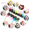 Smalto per unghie 12 colori Set di inchiostri per nail art con pistola a spruzzo per salone fai-da-te Vernice per pistola a spruzzo per smalto per unghie Modello per nail art creativo 230718