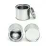 Lata de chá de alumínio 250ml Pot Jar Recipientes Comestic Selo Portátil Latas de Metal Folha de Flandres Candle Container LL