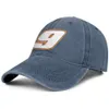 Chase Elliott #9 Logo Unisex Denim Baseball Cap Fited Cool Spersonalizowane stylowe czapki 2018 Najpopularniejszy kierowca NASCAR 9 2019 Patri321r