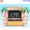 ship to door outdoor activities 4x3m outdoor portable western inflatable tiki bar party air inflated pub tent for 225i