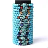 Beaded Mix Summer Style Tortoise Charms Turquoise Strand Armbanden Classic 8Mm Colorf Stone Elastic Friendship Bracelet Beac Dhgarden Dhiuy