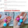 Vibrateurs Kegel ball set pour médecine sportive silicone geisha simulateur intelligent vagin Ben Wa muscle 230719