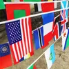 Banner Flags 1 string Hanging Flag 200 Countries Flag Banner International World Flags Bunting Banner Rainbow Flag For Party Decorations 230720