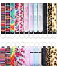 24pieces Chapstick Keychain Tutucuları, Wristlet Landards Ruj Tutucu Kovan Tutucu Tutucu Tutucu Chapstick3509221 için