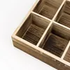 Titta på rutor Fall Box Bobo Bird Wood Organizer Lagringsklocka Tillbehör smycken Placeringsomvån