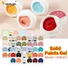 Nail Gel 60pcskit Venalisa Painting 5 مل تغطية كاملة وصول الطين الكريمي الصلب ألوان نقع قبالة UV LED Kit 230719