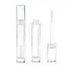 Storage Bottles 50pcs Empty Lipgloss Tubes Full Transparent Lip Glaze Lipstick Tube Injection Gloss Cosmetic JL1646