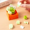 Bloki mini soczysty blok konstrukcyjny DIY małe cząsteczki Puzzle Kwiat Pot Odeporacja Dekoracja Dekoracja Edukacyjna Zabawna Dzieci Prezent urodzinowy R230720