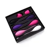 Vibratori Smart Kegel palla vaginale con manubri in silicone completo per esercizi di serraggio per gatti 230719