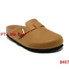 Novo designer Boston Summer Cork Selppers Designs de moda Salpistas de couro Sandálias de praia favoritas Sapatos casuais homens Men Bag Head Arizona Mayari 35-46