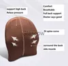 Sitt kuddar Ortopedisk kudde U Shape Neck Pillow Travel Pillow For Car Back Support Head Support Memory Foam Cushion Auto Seat Pillow X0720