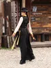 Primavera Estate Autunno Vintage Femme Abbigliamento tibetano Donna Abito sottile Abito Tibet Trend Bola Abito classico etnico popolare