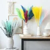 Dried Flowers 80Pcs Natural Dried Small Pampas Grass Flowers Pantas Artificiales Para Decoration Real Plants Home Decor Wedding Decorations R230720