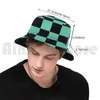 Bérets Kamado Tanjiro Chapeau de Soleil Pliable Protection UV One Piece Monkey D Luffy Zoro Roronoa Manga Anime