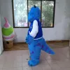 Sully Mascot Costume Loon Blue Monster Cospaly Cartoon Animal Personnage Adult Halloween Party Costume Carnival Costume299h