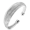 LuckyShine 6pcs Special Shine 925 Sterling Silver Open Justerbara Bangles Ryssland Australia USA Bangles Armelets Jewelry2209