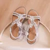 Sandalen Bohemien Stijl Vrouw Sandalen Zomer Mode Open Teen Antislip Platte Hak Strand Schoenen Chaussure Femme Plus Size 43 230719