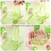 Clay Dough Modeling 120Ml/150Ml Fluffy Slime Toys Putty Soft Clay Transparent Fake Water Not Sticky Hand Creative Flavor Charms S Dhx0G