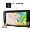 Universal Car Audio Radio Double 2 DIN DVD Player GPS Mavigation in Dash 2Din PC Stereo Unit Video RDS USB MAP CAM247T