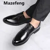 Zapatos de vestir Zapatos casuales de marca para hombres Zapatos de cuero genuino para hombres de negocios Zapatos Oxford para hombres romanos Zapatos de vestir para hombres Mocasines Mocasines de moda 37-45 L230720