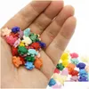 Shell Bone Coral 100Pcs Mix Color Carving Little Sea Turtle Beads 12Mm Loose Small Tortoise DIY Jewelry Making Accessories7316707 Dhuyi