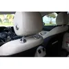 Car Head pillow adjustment button trim sequins Chrome ABS for Mercedes Benz C class W205 GLC X253 Car styling241o