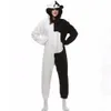 Danganronpa Dangan Ronpa Monokuma Monomi Bear Fleece Tutina Pigiama Costume Halloween Carnival Party Abbigliamento Cartoon Tuta Slee231d