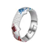 Cluster Ringen Darling In The Franxx 02 Ring Zilver Open Halloween Cosplay Sieraden Anime Fandom Gift2199