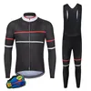 Racesets Lange mouw Fietskleding Kleding Jersey Sweatshirt Heren Nauwsluitend Sneldrogend Sublimatie Ademend Fietspak