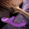 Vibratori Potente succhiare il clitoride Vibratore dildo Le donne si leccano la lingua e succhiano il clitoride per stimolare Sex toy per adulti 18 230719