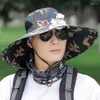 Baretten 2023 Mannen Hoed Met Ventilator Oplaadbare Outdoor Visser Cap Zomer Strand Bescherming Camouflage Bergbeklimmen Zonnehoed