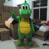 2018 Discount factory Yoshi Dinosaur mascot costume Adult size green Dinosaur cartoon costume Party fancy dress304L