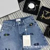 Damesshorts Designer dameskleding, kleine geur, lente en herfst casual shorts, hoog getailleerd temperament, denim shorts met knopen JXX1