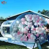 Sand Play Water Fun 4m Diameter Inflatable Air Dome Tent Party Hire Transparent Bubble House With Balloons For Outdoor Show Free 230719