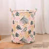 Storage Baskets Bathroom Dirty Laundry Basket Folding Laundry Clothes Hamper Bag Home Storage Bag Organizers Cotton Basket Accessories R230720