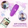 Вибраторы Bluetooth Application Mini Bullet Vibrator Женская стимулятор chick stivulator беспроводное пульт дистанционного управления вибрация вибрации любовь яйцо секс игрушка 230719