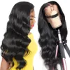 12A Ruw Menselijk Haar Body Wave Kant Frontale Pruik Remy Braziliaanse 13x6 Lace Front Pruik Rechte Kant Voor Menselijk Haar Wig251P