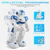 RC Robot R2 RC Vector SmartInetelligent2 4G gestyka zabawek zdalny kontrola emo lbx robota taniec bobo dla dzieci prezent 230719