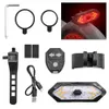 Scooter Parts Accessories Modified Turn Signal Lamp för Xiaomi M365 1S Pro Pro2 Mi3 Electric USB Rechargable Smart Wireless Light 230720