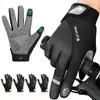 Fahrradhandschuhe WEST BIKING Mountainbike-Vollfingerhandschuh Rutschfester, stoßfester Touch-Handschuh Golf Radfahren Crossfit Motorradhandschuhe Frühling Herbst HKD230720