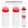 Ensembles de vaisselle 2 pcs bouteille de cuisine bouteilles en plastique bouteilles