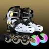 Inline Roller Skates Professional Roller skates fancy slalom shoes adult rollerblading in-line skating shoes the roller skaters flashing HKD230720